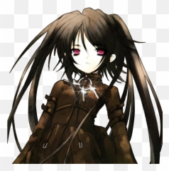 Anime Girl Png Transparent Png Svg - Transparent Vampire Girl Anime Emoji,