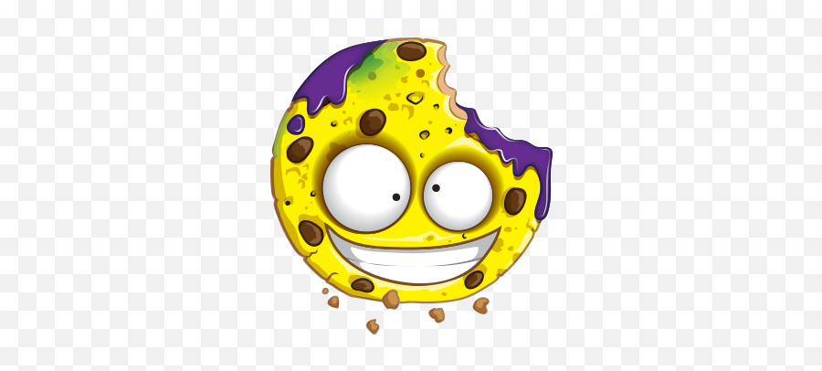 Pukey Cookie - Grossery Gang Pukey Cookie Emoji,Hunched Emoticon