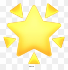 Holidays Yellow Star For Diwali - Diwali Clipart Holidays Language Emoji,Holiday Emojis Chanukah