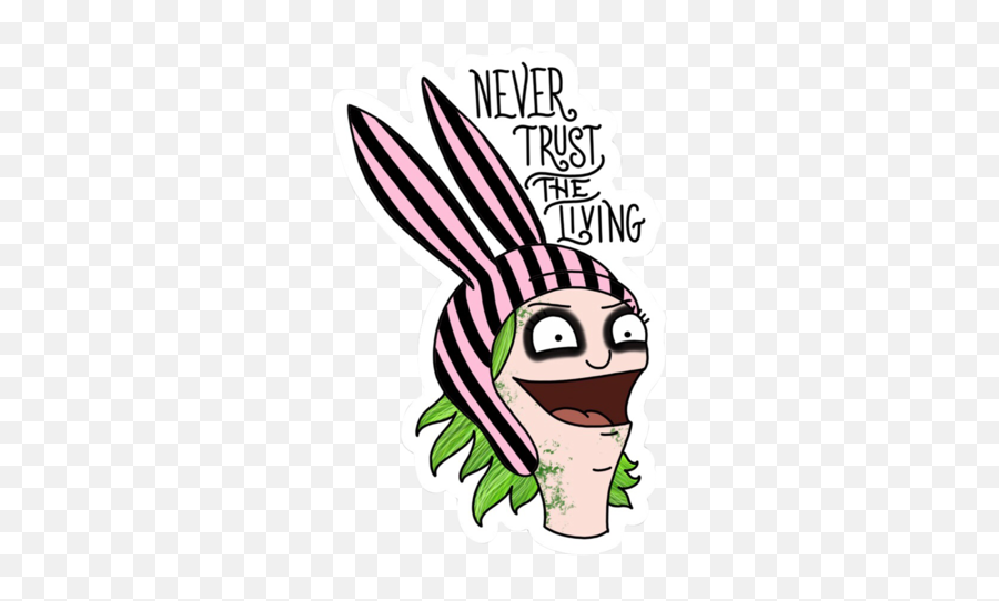 Pin - Bobs Burger Louise Beetlejuice Emoji,Birthday Emoticons Deviantart