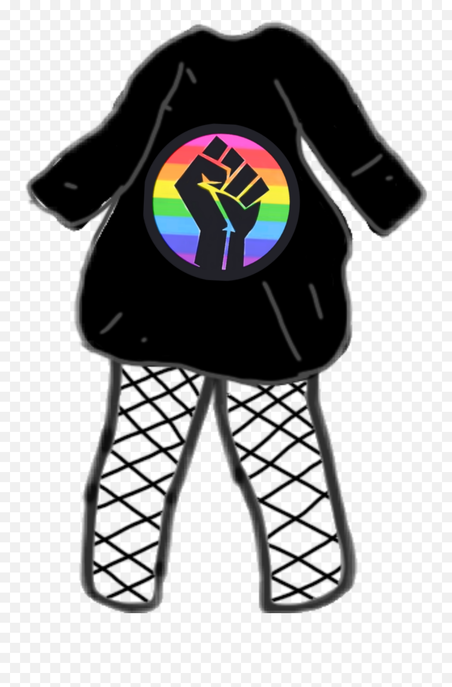 Gachalife Edit Pleaseusethis Sticker - Black Student Union Emoji,Emoji Clothing For Guys