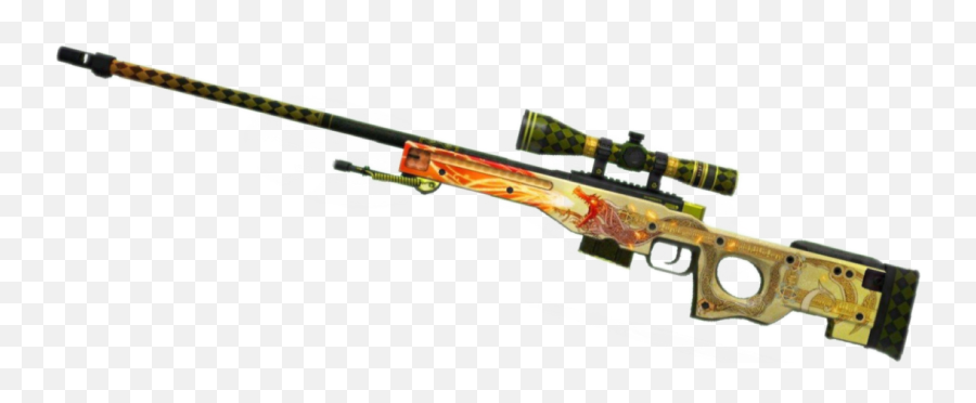 Counterstrike Dragonlore Sticker - Solid Emoji,Awp Emoji