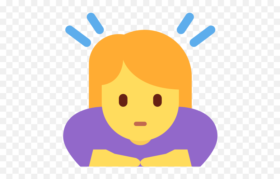 Woman Bowing Emoji Meaning With - Emoji Woman Bowing,Older Women Emoticon