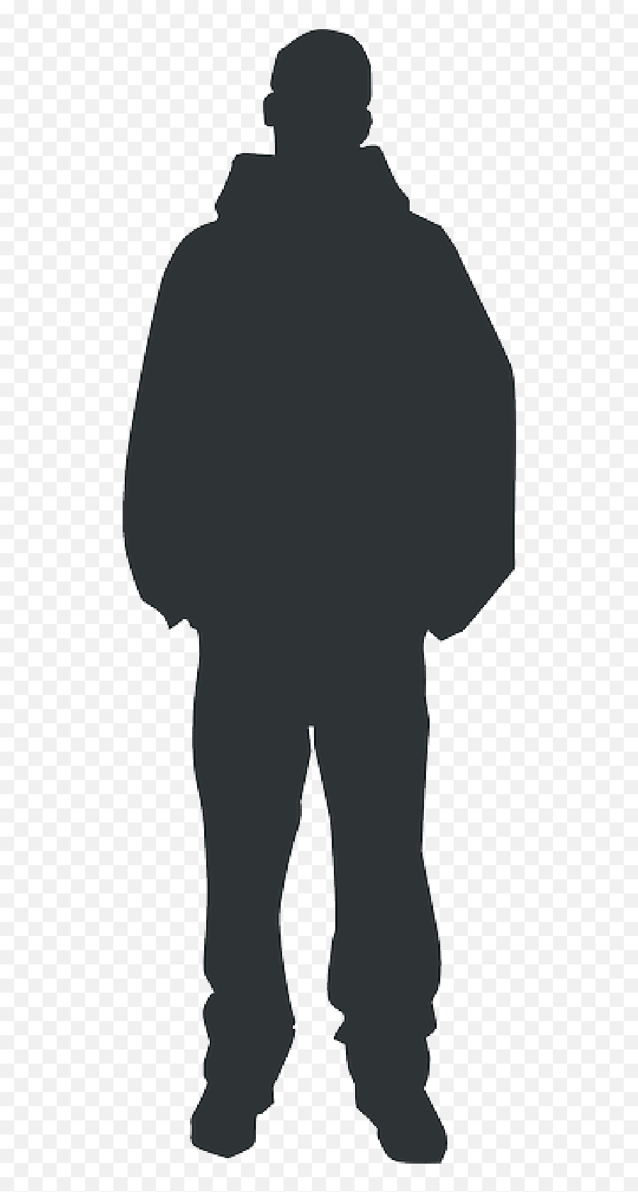 Vector Graphics Clip Art Person Silhouette Openclipart - Man Kadriorg Park Emoji,People Silhouette Emoji