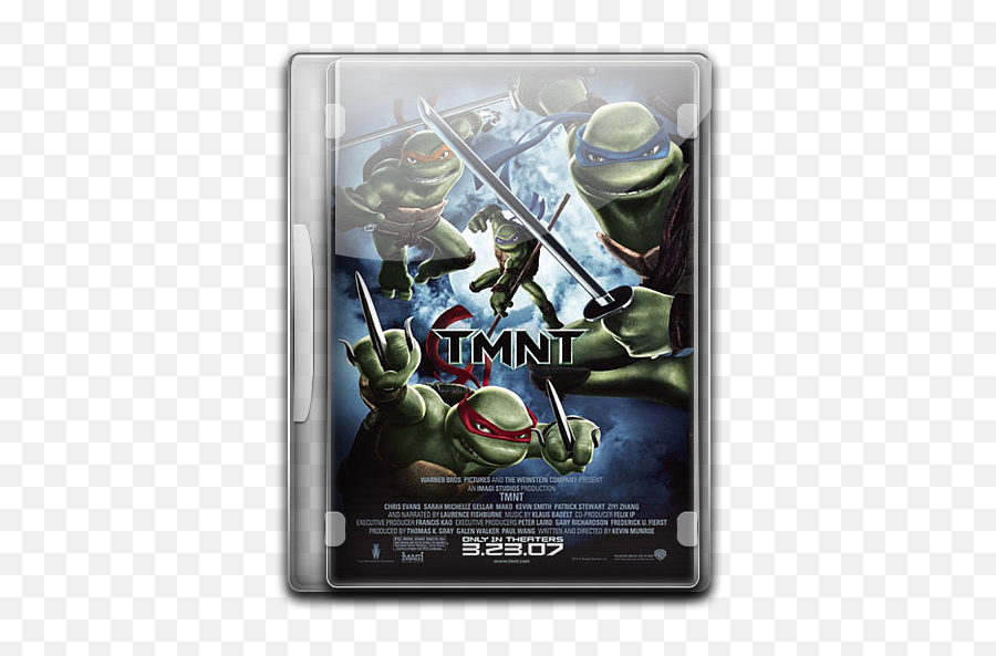 Tmnt Icon English Movies 2 Iconset Danzakuduro - Teenage Mutant Ninja Turtles 2007 Emoji,Ninja Turtle Emoji Download