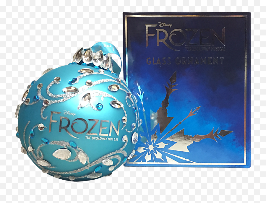Frozen Thebroadway Musical Glass Ball Ornament - Frozen Frozen Broadway Musical Ornament Emoji,Ice Crystals Emotions