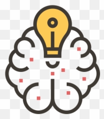 Artificial Intelligence Brain Light Bulb Idea Free Icon - Svg Robot Artificial Intelligence Icon Emoji,Emoticon Robot Face Light