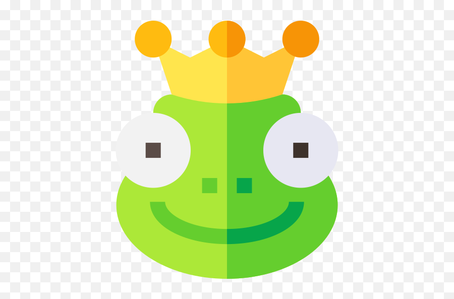Frog Prince - Free Animals Icons Happy Emoji,Frog Emoticon