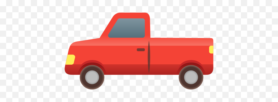 Pickup Truck Emoji - Pick Up Emoji,Pickup Truck Emoji