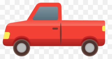 Pickup Truck Emoji - Pick Up Emoji,Pickup Truck Emoji