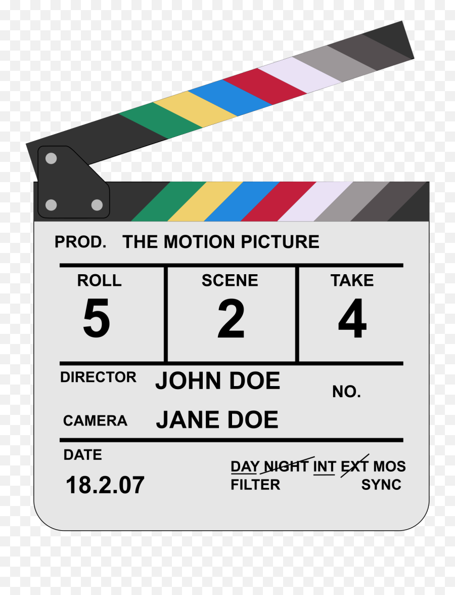 Free Clapper Board Transparent - Transparent Clapper Board Png Emoji,Clapperboard Emoji