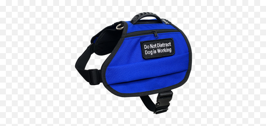 Service Dog Saddle Bag Harness Vest W Removable Packs Emoji,Pauch Another Bag Filled With Emotions
