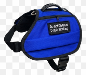Service Dog Saddle Bag Harness Vest W Removable Packs Emoji,Pauch Another Bag Filled With Emotions