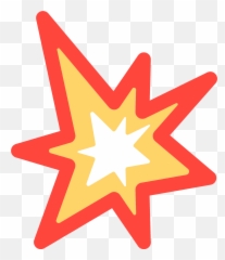 Collision Emoji Clipart Free Download Transparent Png,Bomb Explosion Emoji