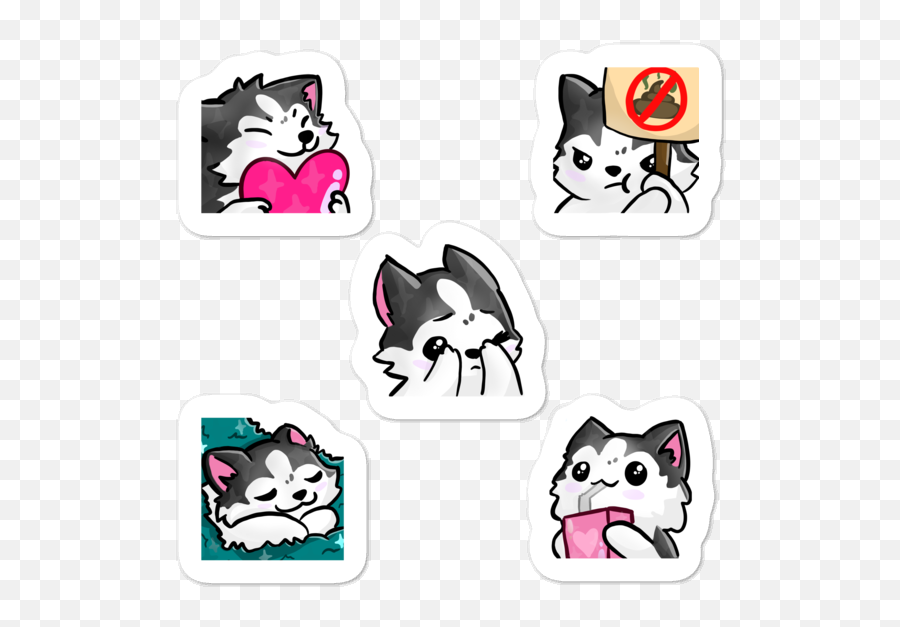 Linkerpooh Emote Sticker Pack Emoji,Clean Grey Emoji Discord