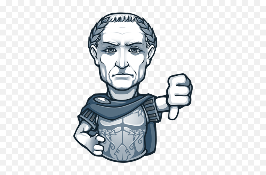 Moar Stickers - Julius Caesar Rome Drawing Emoji,Emoji Drawings Easy