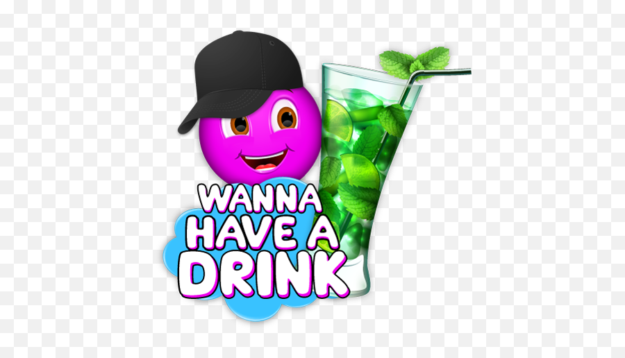 Bubblelingo Happy Hour By Bubblelingo Corp - Highball Glass Emoji,Mojito Emoji