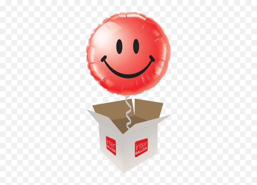 Emoji Helium Balloons Delivered In The Uk By Interballoon - Happy Birthday 60th Balloons,Red Balloon Emoji