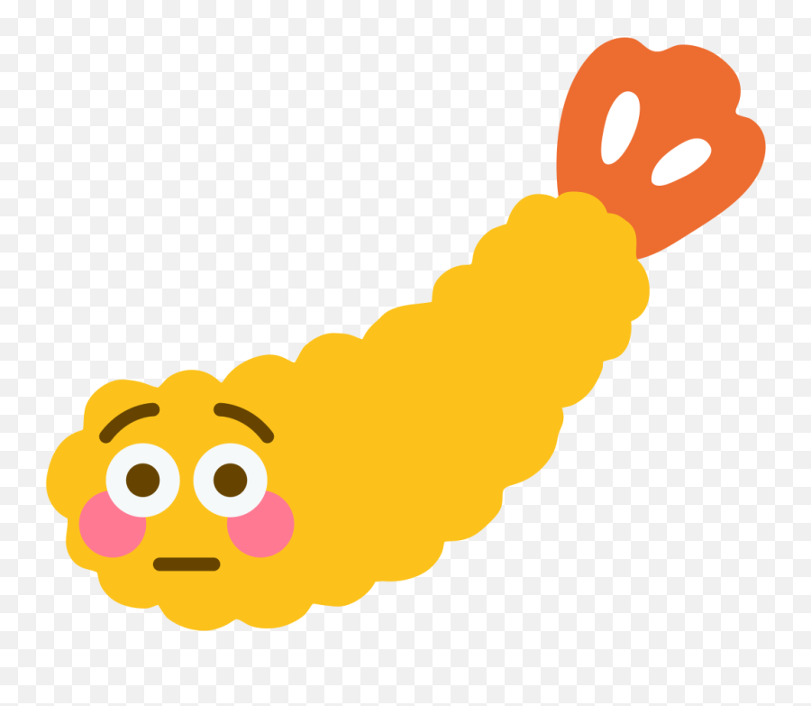 Shrimpflushed - Shrimp Emoji Discord,Distorted Thinking Emoji