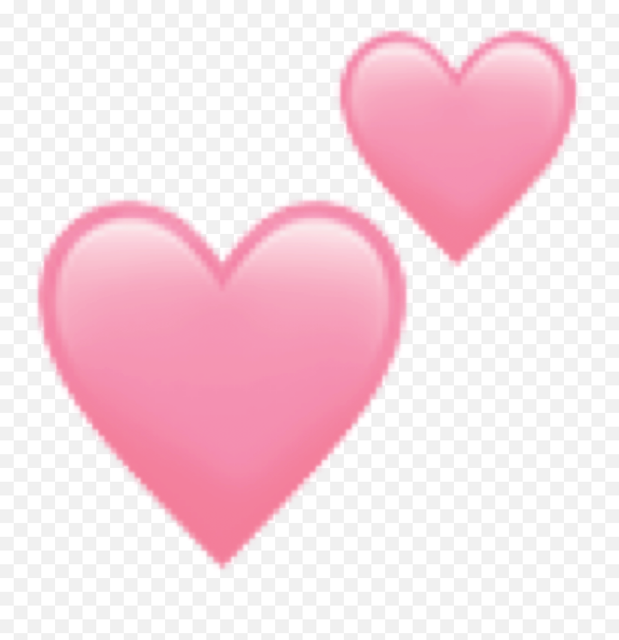 Aesthetic Transparent Background Pink - Aesthetic Cute Pink Hearts Emoji,Revolving Heart Emoji