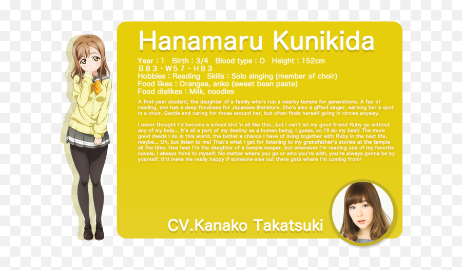 Hanamaru Kunikida - Love Live Seiyuu Hanamaru Emoji,Guess The Emoji Temple