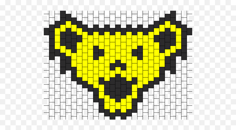 Grateful Dead Bear Head Peyote Bead - Pattern Grateful Dead Bears Emoji,Grateful Dead Emoji For Android