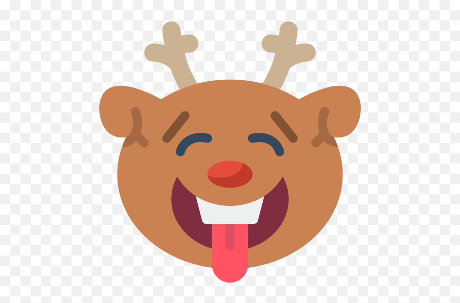 Smiley - Happy Emoji,Reindeer Emoji Copy And Paste