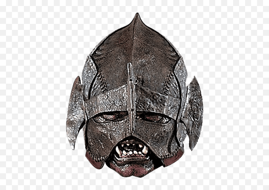 Download Lotr Deluxe Uruk - Hai Mask Png Image With No Fictional Character Emoji,Lotr Emoji