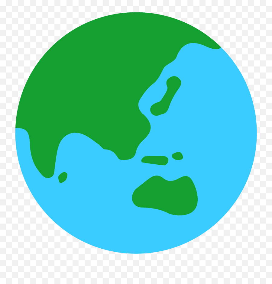 Globe Showing Asia - Asia Emoji,Australia Flag Emoji