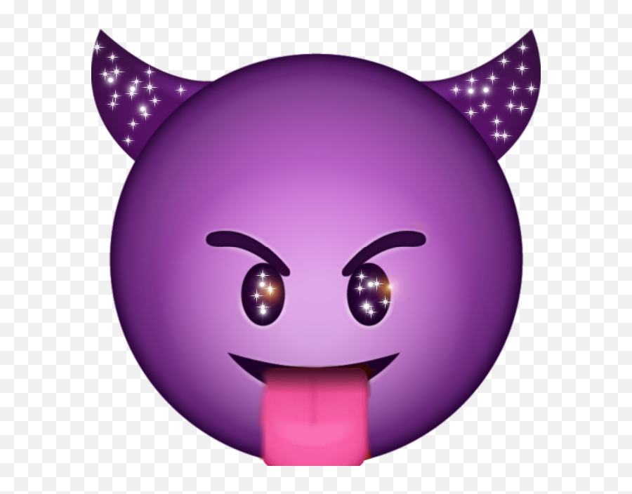 Emoji Evil Foryou Sticker - Devil Emoji,Evil Laughing Emoticon
