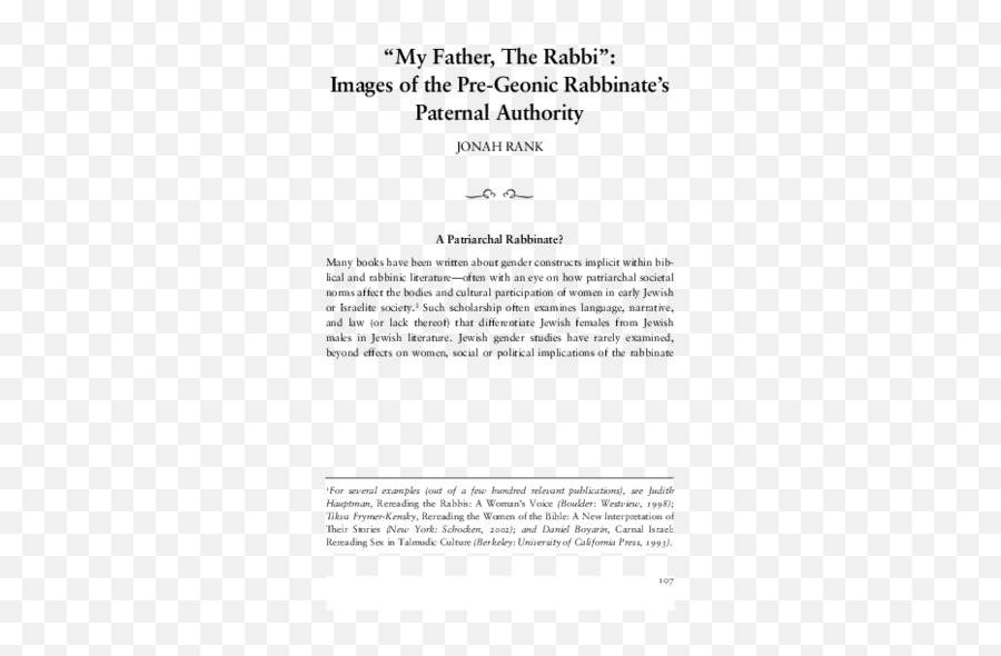 Pdf My Father The Rabbi Images Of The Pre - Geonic Document Emoji,Who Voices Dad's Emotions In Inside Out