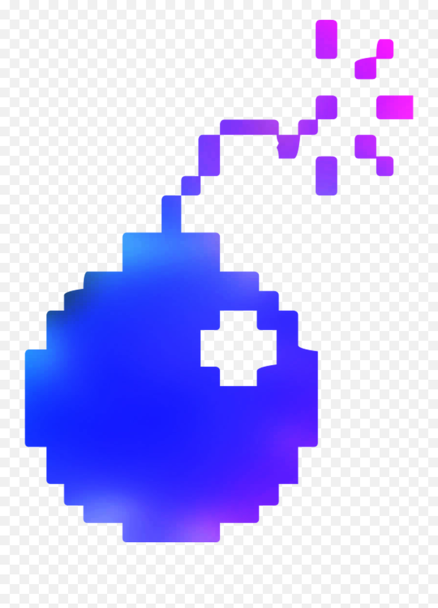 Download Emoticon Minecraft Art Pixel Emoji Free Clipart Hq - Pixel Art Bomb,Free Emoji