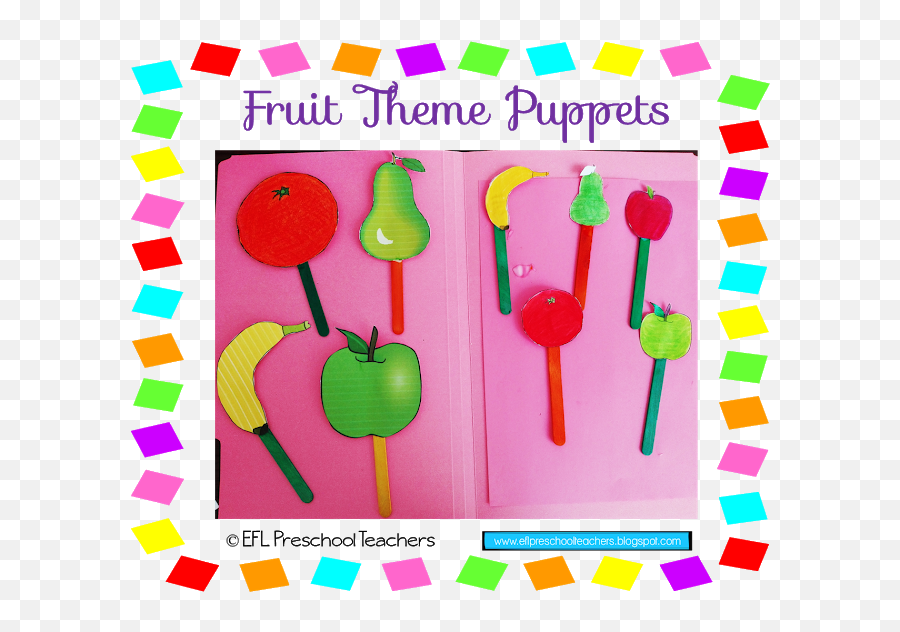 Eslefl Preschool Teachers January 2016 - Dot Emoji,Fruit Emotions Book
