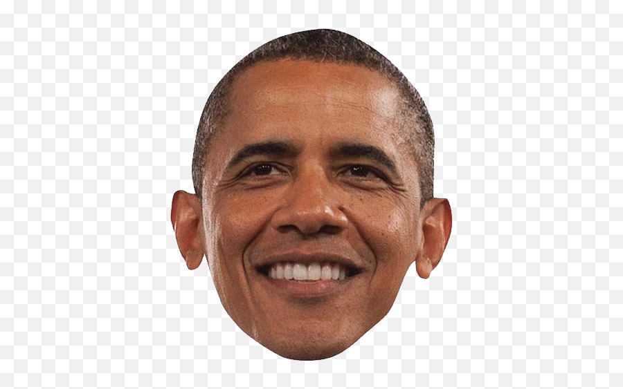 Obama Face - Obama Face Png Emoji,Obama Thanks For Emoji