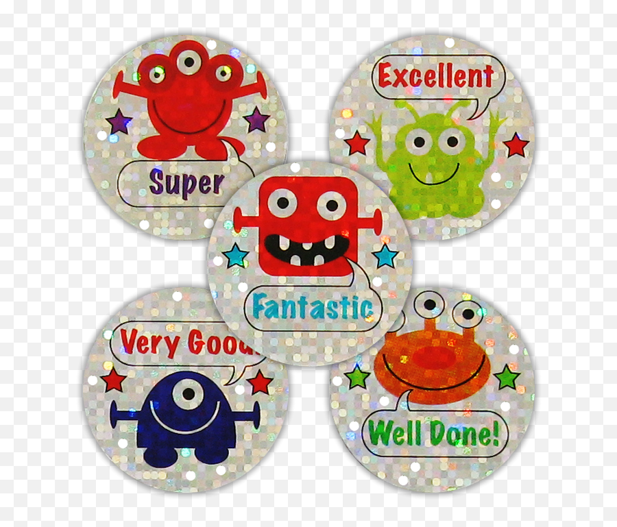 Sticker Alien Praise Stickers Sparkling - Happy Emoji,Why Alien Emoticon