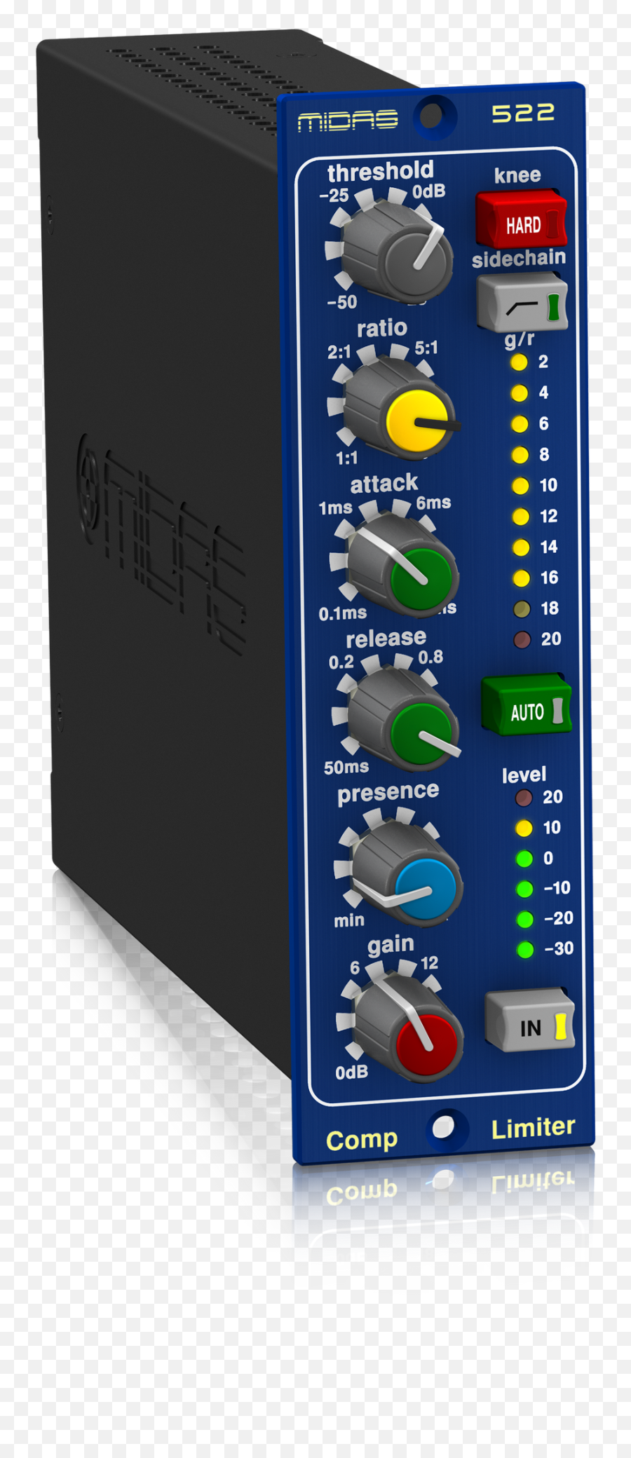 Midas Product Compressor Limiter 522 - Dynamic Range Compression Emoji,Emotion Machine 175 Compressor