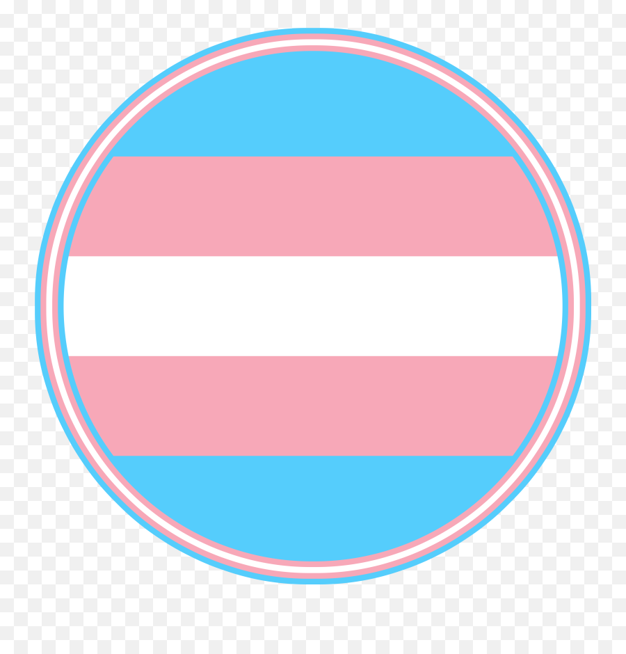 Vector Country Flag Of Transgender Pride - Circle Vector Transgender Flag Icon Emoji,Transgender Emoticon