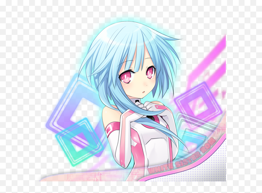 Hyperdimension Neptunia - White Sister Neptunia Emoji,Neptune Hyperdimension Emotion