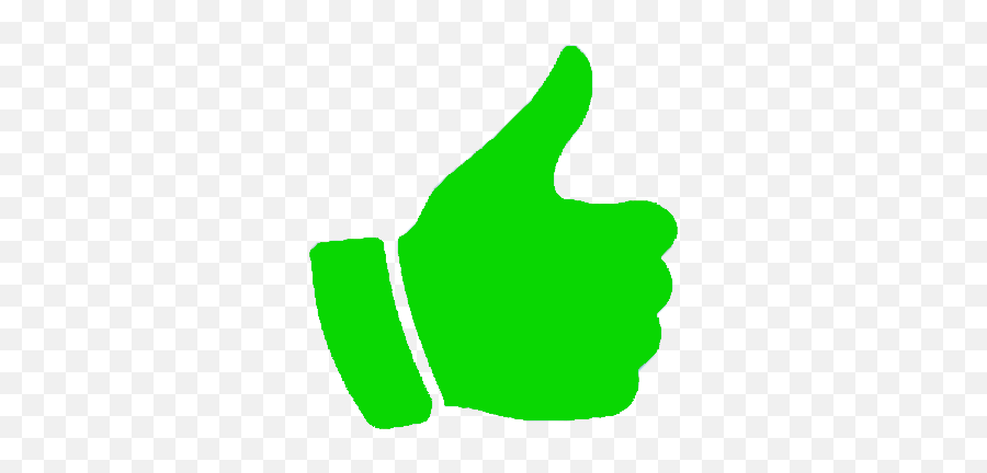 Thumb Signal Green Clip Art - Transparent Background Thumb Up And Down Png Emoji,Green Thumb Emoji