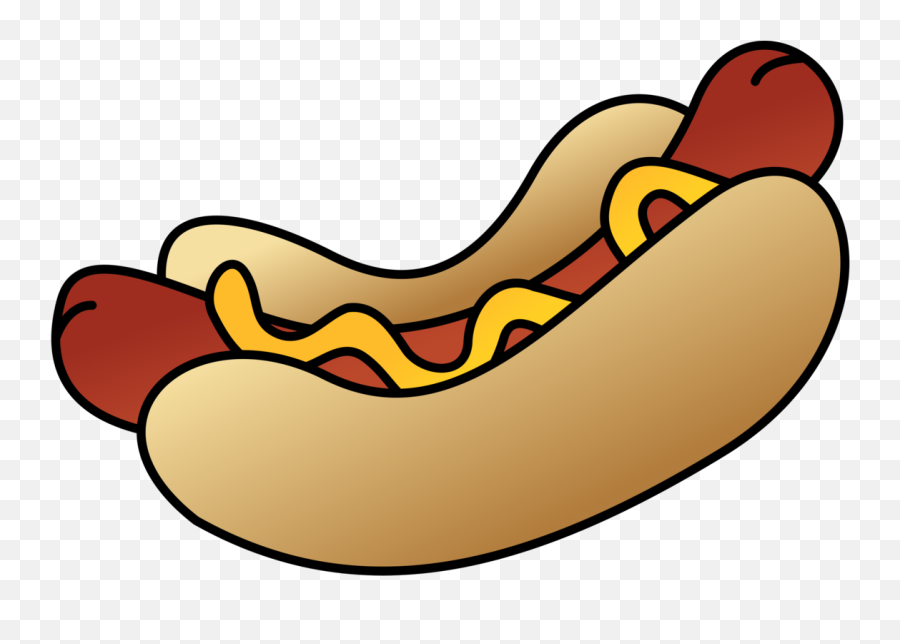 Hotdog Clipart Svg Hotdog Svg - Cartoon Hot Dog Png Emoji,Hot Dog Emoji