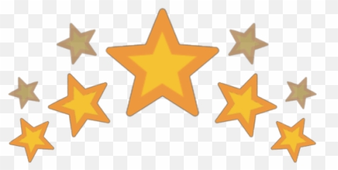 Star Emoji Crown Pobre Estrella Sticker - Cowboy Baby Shower Decor,Gold Star Emoji
