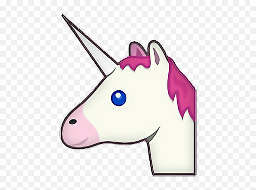 Download Tumblr Png Emoji Unicorn - Unicorn Emoji Transparent,Iphone Unicorn Emoji