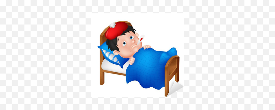 Sick Boy Lying In Bed Sticker U2022 Pixers - We Live To Change Sick Boy Emoji,Free Erotic Emoticons For Whatsapp