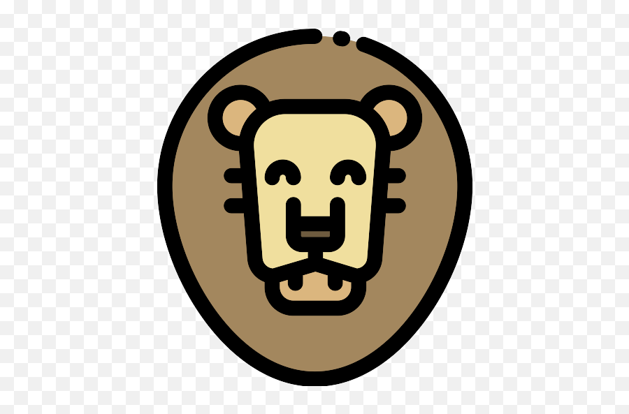 Lion Vector Svg Icon 25 - Png Repo Free Png Icons Dot Emoji,Lion Of Judah Emoji