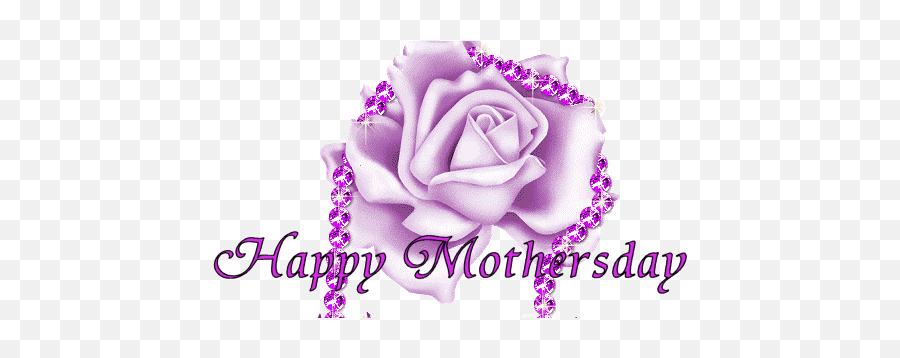 Whatz More Animated Mothers Day Cards And Flowers - Purple Glitter Rose Gif Emoji,Mother's Day Emoji