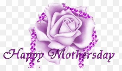 Whatz More Animated Mothers Day Cards And Flowers - Purple Glitter Rose Gif Emoji,Mother's Day Emoji
