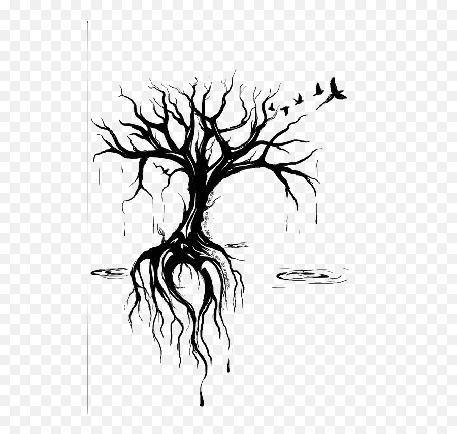 Tattoo Idea Drawing Art - Tree Of Life Tattoo Ideas Emoji,Peach Emoji Tattoo