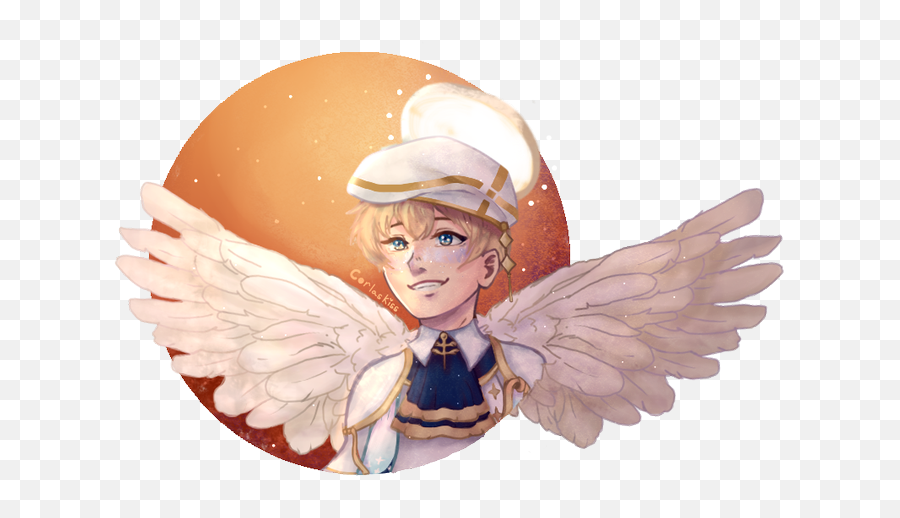 Here S A Luke To Match The Simeon I Did - Luke Obey Me Wings Emoji,Ogilvy Melbourne 3d Emo Emojis