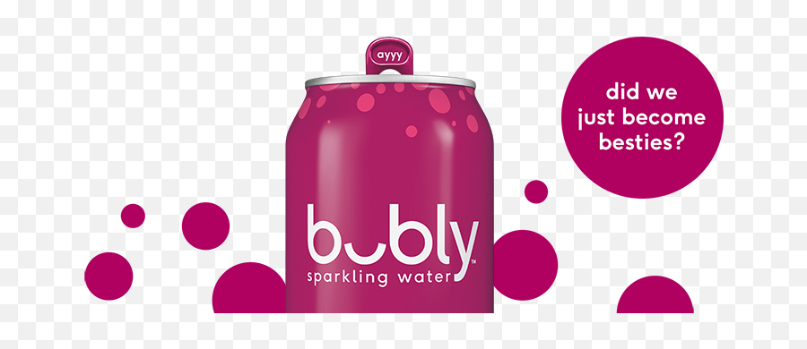 Bubly Sparkling Water Emoji,Pink Margarita Emoticon