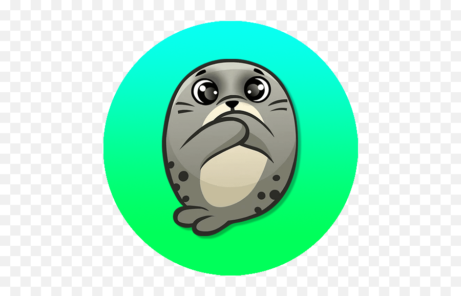 Seal Sticker For Wastickers U2013 Google Play Ilovalari Emoji,How To Use Emojis On Agario